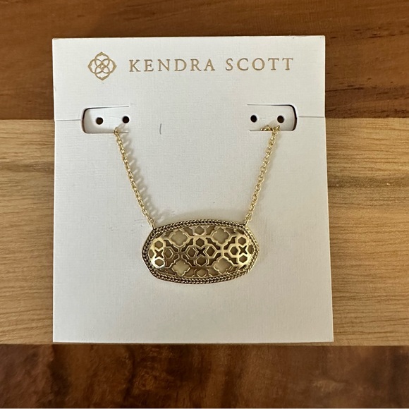 Kendra Scott Jewelry Nwt Kendra Scott Dollie Filigree Gold Metal